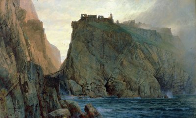 Tintagel aan de Cornish Kust door William Trost Richards